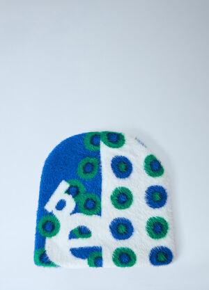 b.Eautiful Department Mohair Beanie Hat Blue bea0164029
