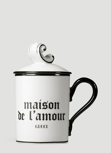 Gucci Maison De L'Amour Curl Mug White wps0638383