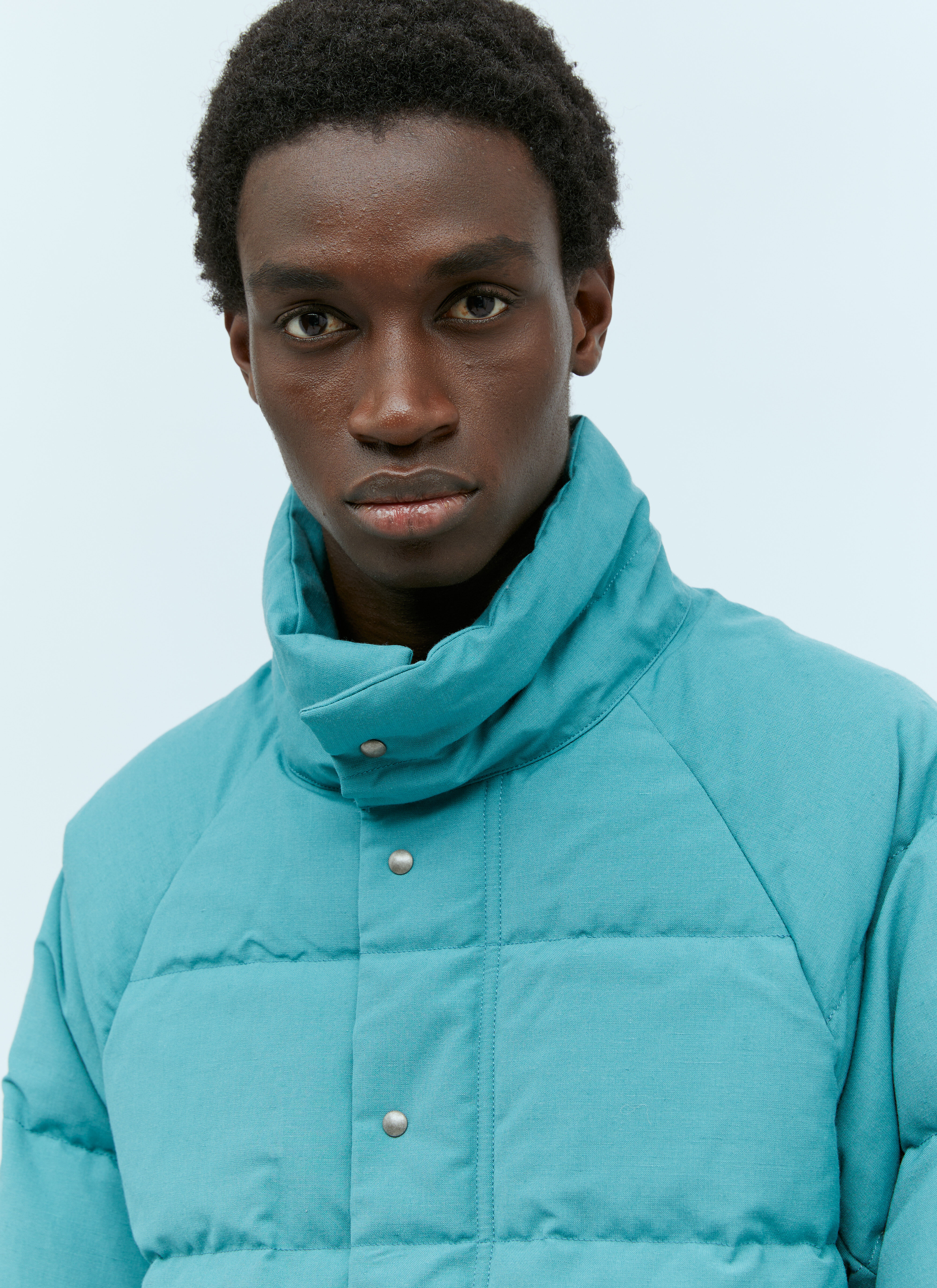 Visvim Men's' Ulmer Down Jacket in Blue | LN-CC®