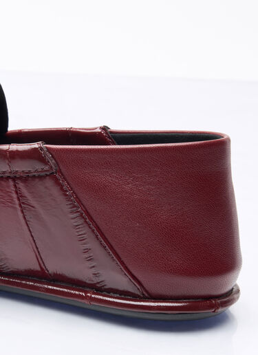 Saint Laurent Le Loafer Penny Slippers Burgundy sla0258005
