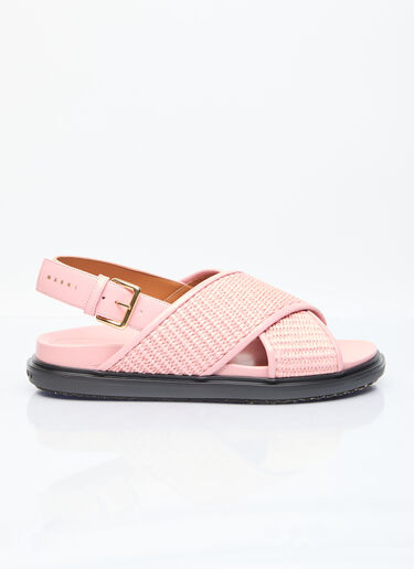 Marni Fussbet Sandals Pink mni0255022