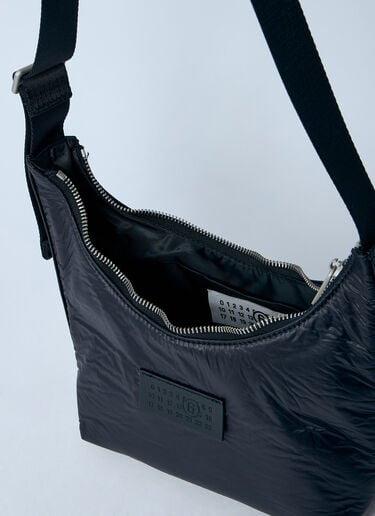 Hobo Shoulder Bag MM6 Maison Margiela Hobo Shoulder Bag Black mmm0259022