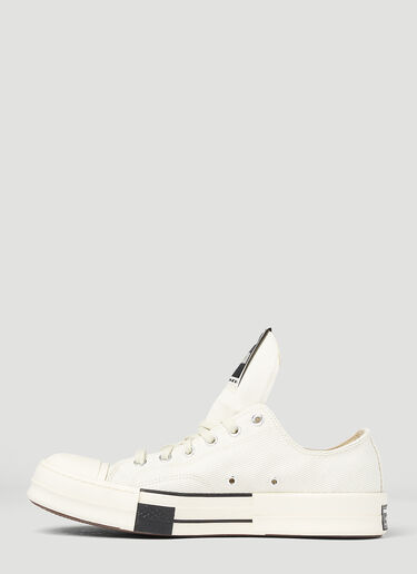 Rick Owens x Converse DRKSTR Chuck 70 로우탑 스니커즈 화이트 rco0347002