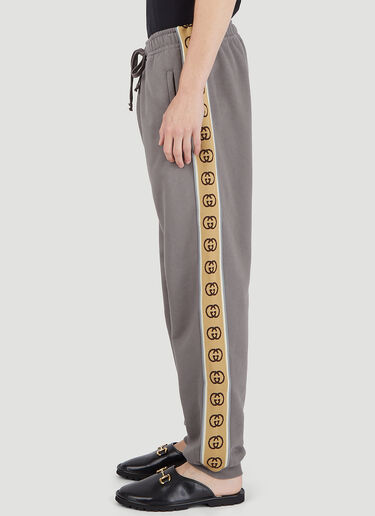 Gucci Contrast-Trim Track Pants Grey guc0145032