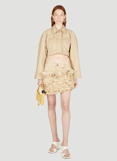 Jacquemus La Veste de Nimes Meio 夹克 米色 jac0251017