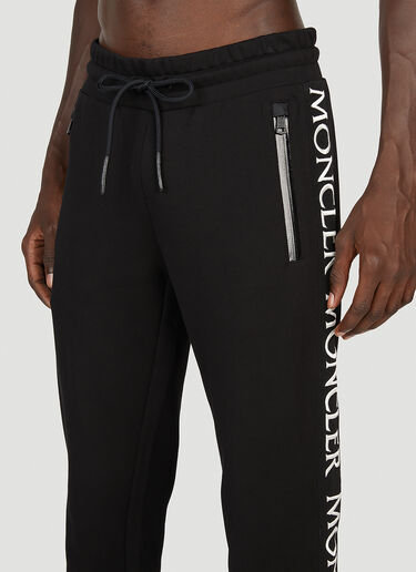 Moncler Logo Track Pants Black mon0153033