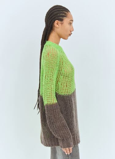 Acne Studios ルーズニットセーター グリーン acn0258003