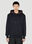 Alexander McQueen 대조적인 트리밍 후드 스웨트셔츠 Black amq0145054