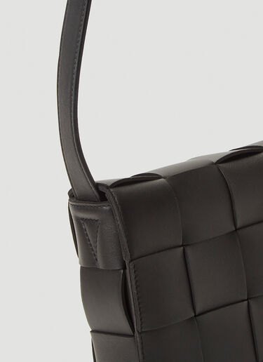 Bottega Veneta Cassette Shoulder Bag Black bov0242013