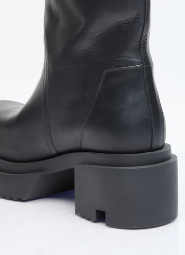 Rick Owens Pull On Bogun Boots Black ric0156011