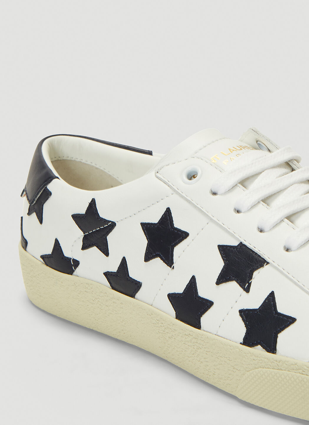 Saint laurent black top star sneakers