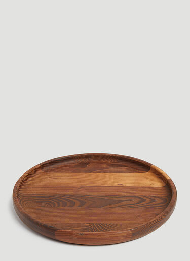 Serax Pure Wood Round Tray Brown wps0644637