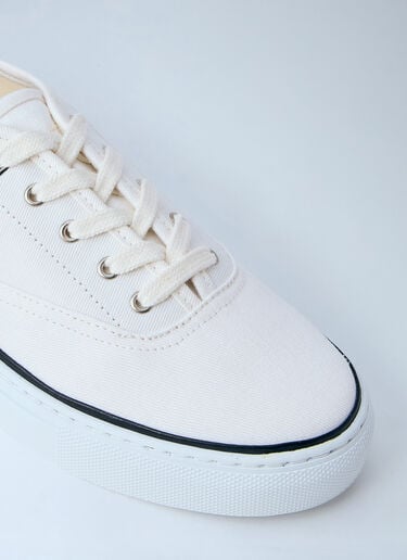 Jacquemus Féfé Canvas Sneakers White jac0264038