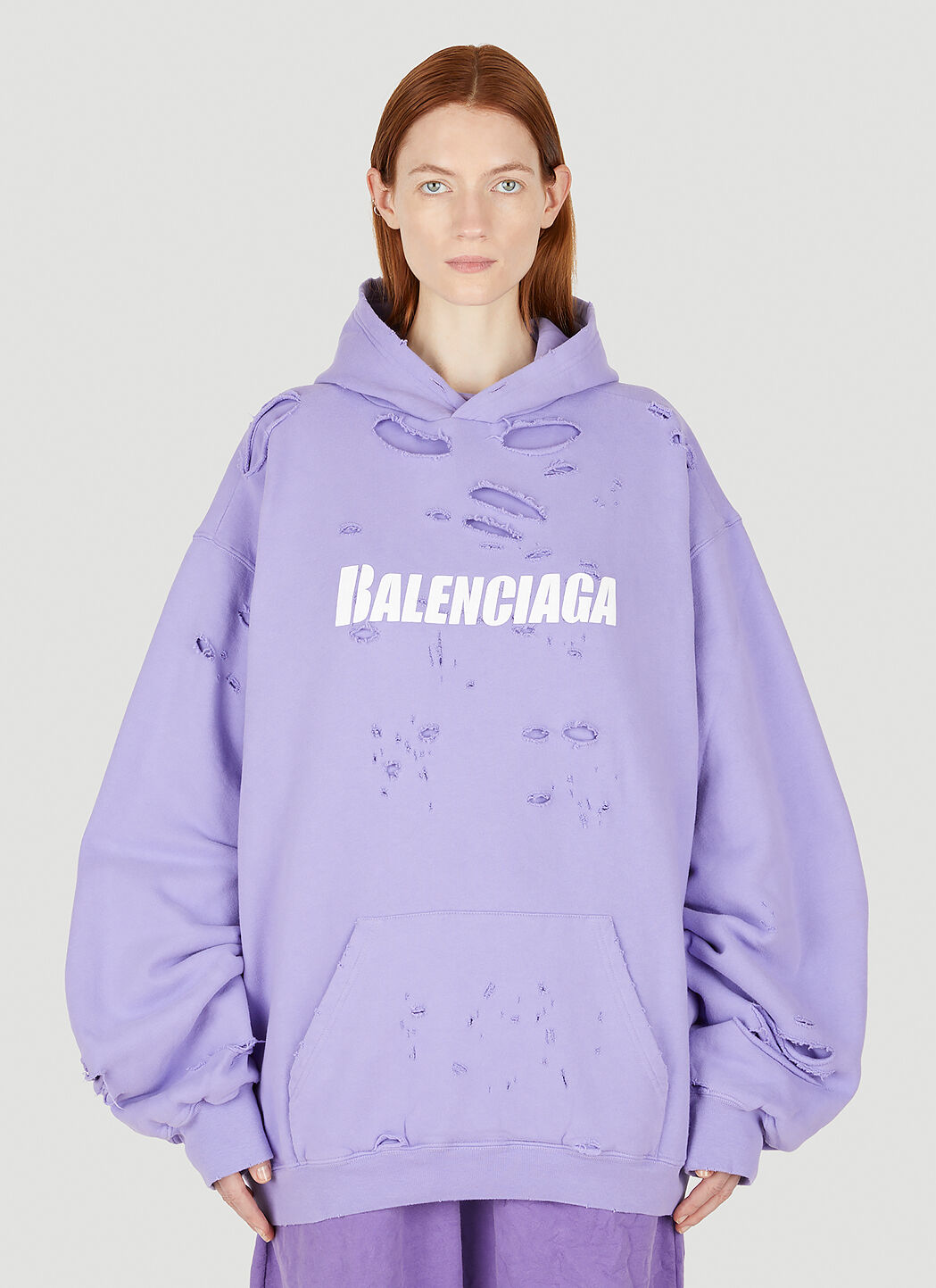Balenciaga sweatsuit purple 2025