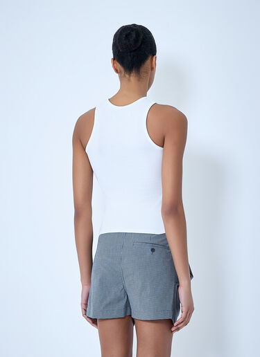 Vivienne Westwood 90s Ribbed Tank Top White vvw0264012