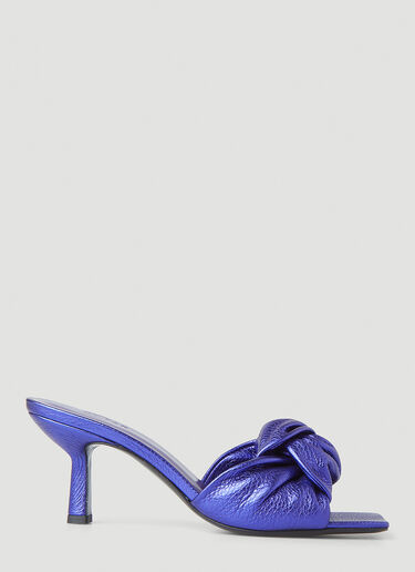 BY FAR Lana Mid Heel Mules Purple byf0250018