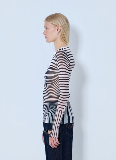 Jean Paul Gaultier Re-Edition The Body Morphing Top Grey jpg0264010