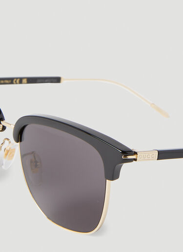 Gucci Rectangular Sunglasses Gold guc0152274