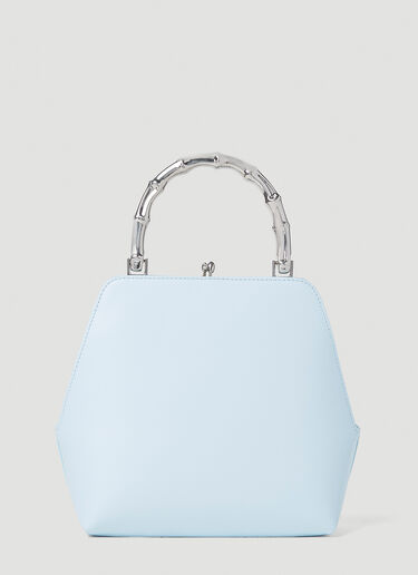 Jil Sander Goji Bamboo Handbag Light Blue jil0252008