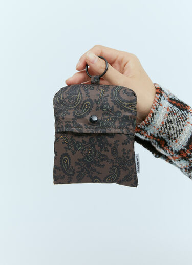 Carhartt WIP Paisley Packable Tote Bag Burgundy wip0354003