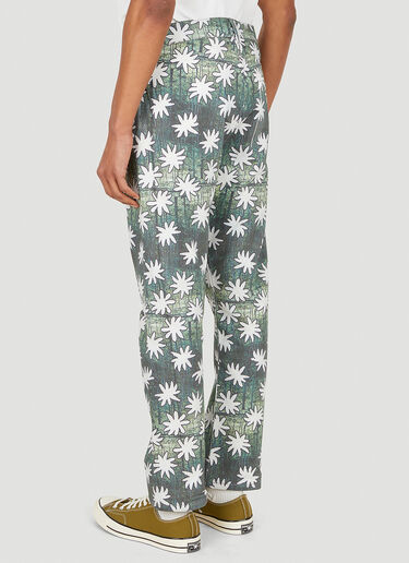 Flower Jeans DRx x STEFAN MEIER x LN-CC Flower Jeans Green drs0350009