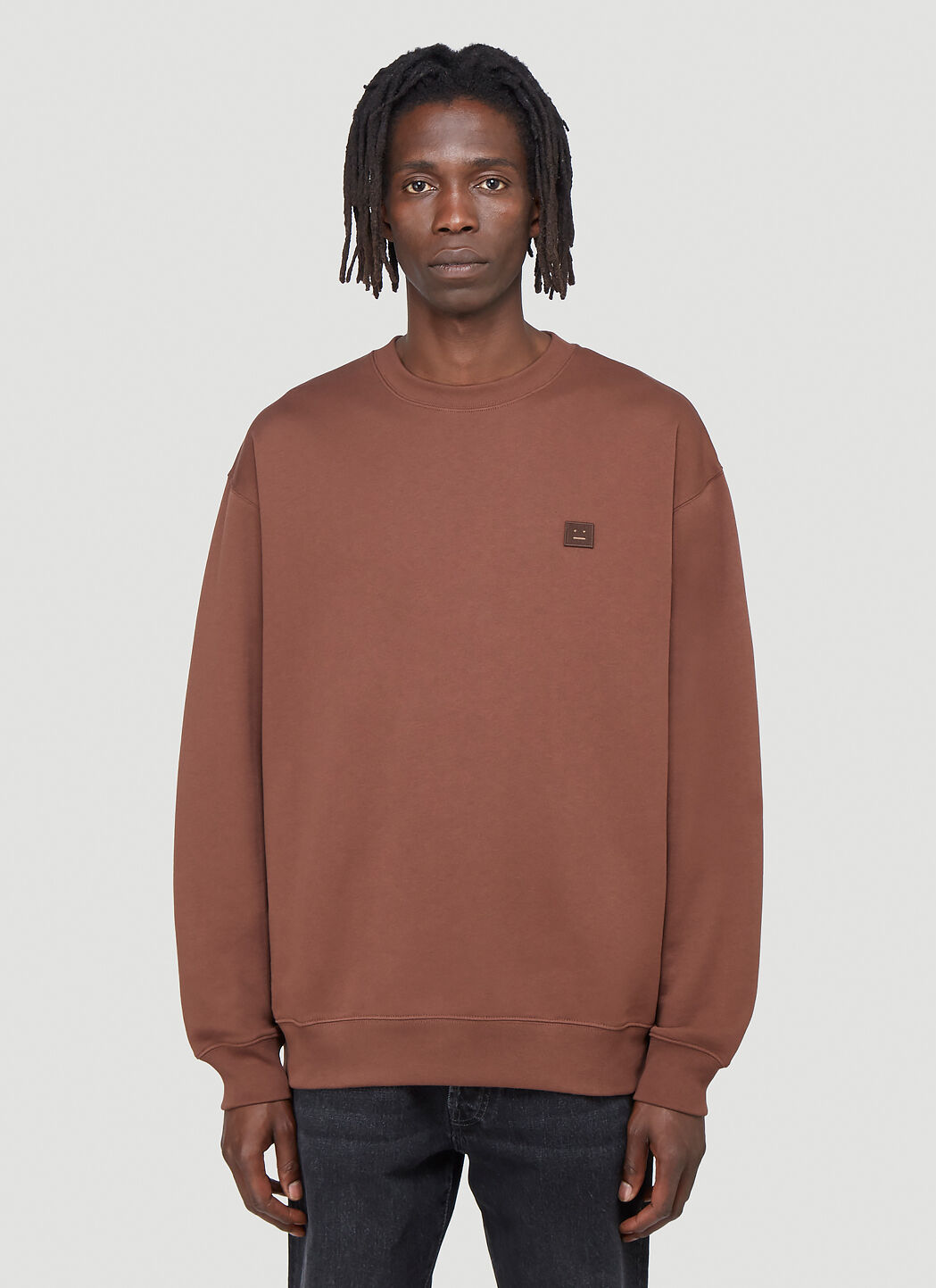 Acne face sweatshirt hot sale