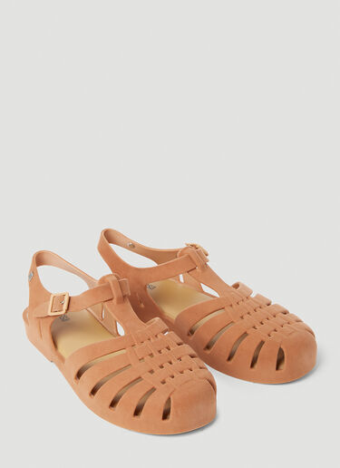 Melissa Possession Velvet Sandals Camel mls0254004