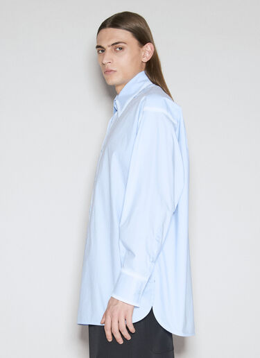 MM6 Maison Margiela Poplin Shirt Blue mmm0155003