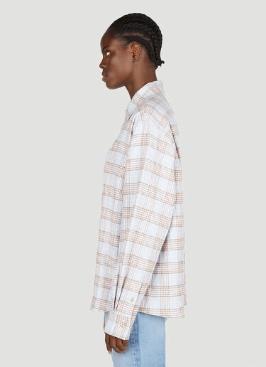 Acne Studios Check Shirt Blue acn0251031