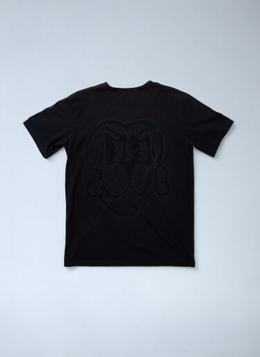 Logo Motif T-Shirt CHITO Logo Motif T-Shirt Black chi0160001