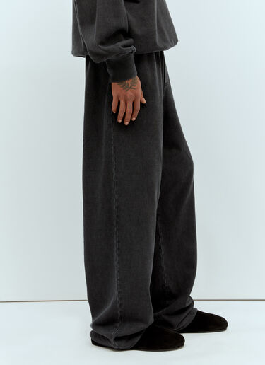 The Row Davide Track Pants Black row0156003