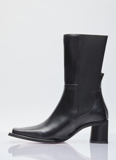 Miista Minnie Leather Boots Black mii0255008