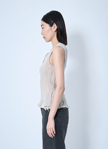 Our Legacy 破洞背心 米色 our0261007