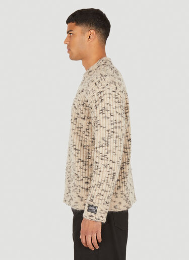 Spotted Sweater Raf Simons Spotted Sweater Beige raf0150015