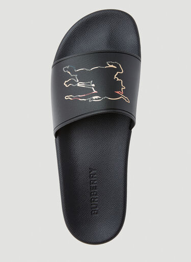 Burberry Furley Slides Black bur0153036