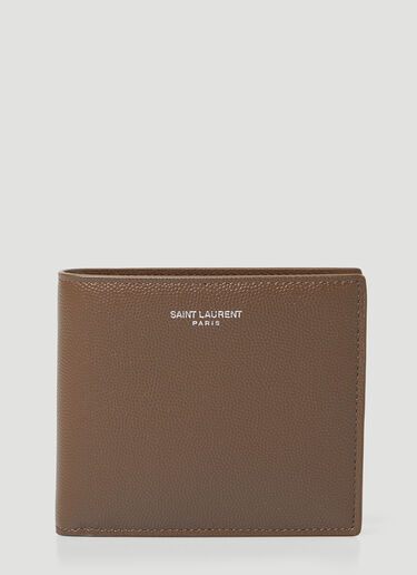 Saint Laurent Bi-Fold Wallet  Brown sla0145039