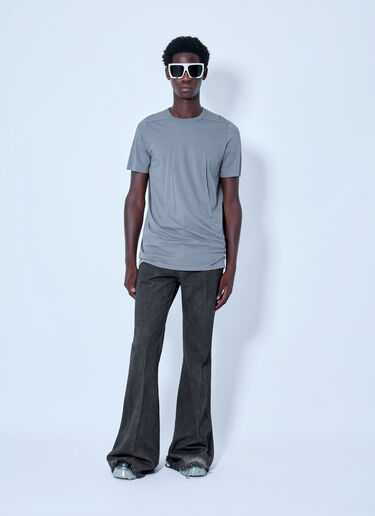 LN-CC® - Rick Owens: Bolan Bootcut Jeans - Grey Rick Owens Bolan Bootcut Jeans Grey ric0166007