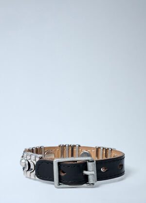 OUR LEGACY Wave Bracelet Black our0262015