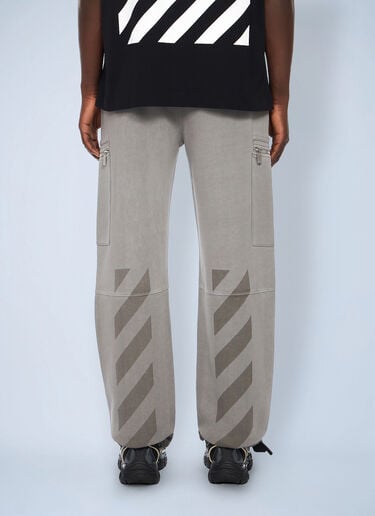 Off-White Laundry Diagonal Cargo Track Pants Black ofw0162069