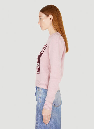 GANNI Love Club Sweater Pink gan0248015