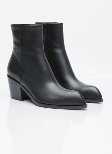 Gianvito Rossi Wednesday Leather Boots Black gia0254004