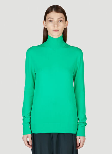 Bottega Veneta Techno Skin Lightweight Sweater Green bov0249088