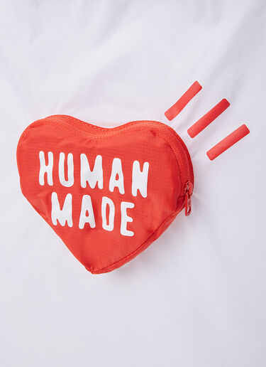 Human Made 可收纳心形托特包 白色 hmd0152027