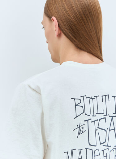 Built In Usa T-Shirt Stüssy Built In Usa T-Shirt Beige sts0159021