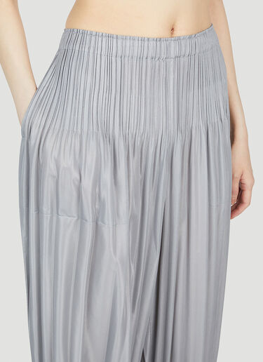 Pleats Please Issey Miyake Pleated Pants Grey plp0253012