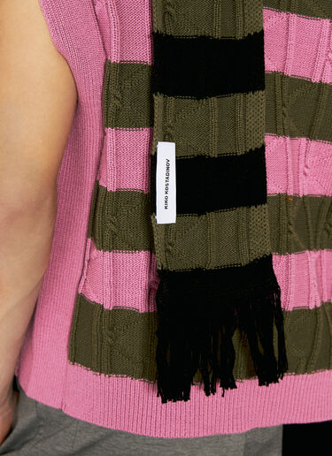Kiko Kostadinov Merli Scarf Black kko0156012