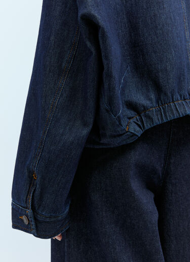 Balloon Denim Jacket Dries Van Noten Balloon Denim Jacket Blue dvn0254008