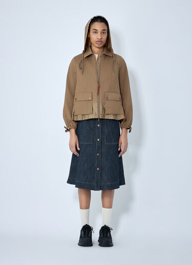Moncler Adenium Hooded Jacket Khaki mon0264003