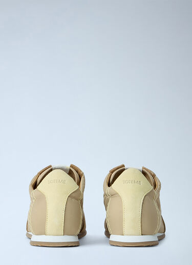 LN-CC® - Toteme: Flex Low-Top Sneakers - Beige Toteme Flex Low-Top Sneakers Beige tot0265024