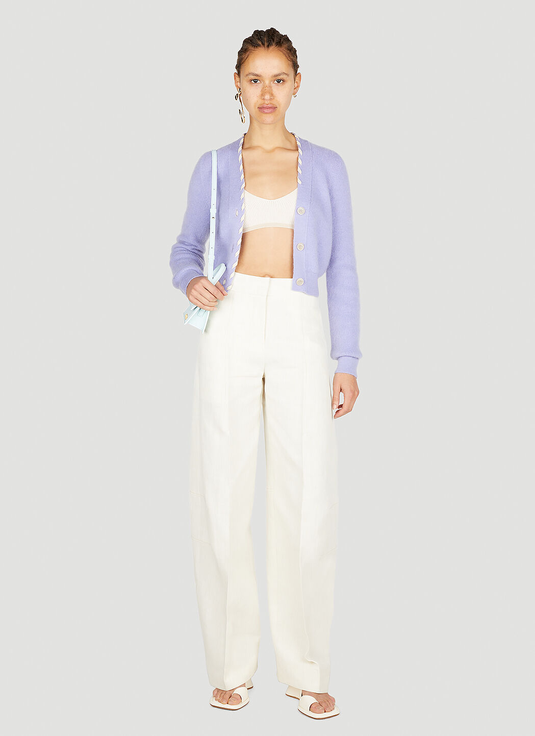 Jacquemus Le Cardigan Lazo in Purple | LN-CC